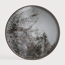 Load image into Gallery viewer, Aged Mirror Tray Large
