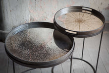 Load image into Gallery viewer, Aged Mirror Tray Large