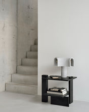 Load image into Gallery viewer, Teak Abstract Side Table
