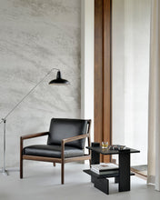 Load image into Gallery viewer, Teak Abstract Side Table