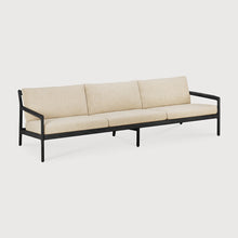 Load image into Gallery viewer, Jack Outdoor Sofa - Teak Black Natural 265 cm