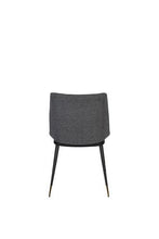 Load image into Gallery viewer, Dark Grey fabric dining chair