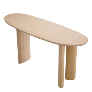 Oak Console Table Linder