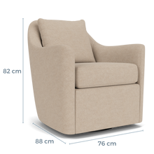 Load image into Gallery viewer, Cleo Swivel Armchair