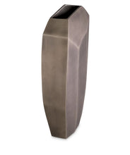 Load image into Gallery viewer, Small Brushed Steel Vase