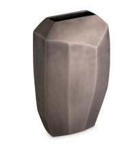 Load image into Gallery viewer, Small Brushed Steel Vase