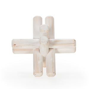 Figure Cross - White