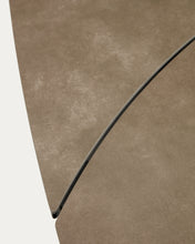 Load image into Gallery viewer, Yodalia extendable table, porcelain and steel legs with a brown finish, 130 (190) x 100 cm - image 13