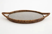 Load image into Gallery viewer, Togo Round Tray with Glass