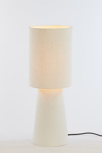 White Textile Table Lamp