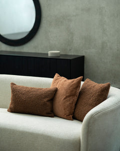 Wave Cushion Cinnamon