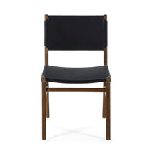 Load image into Gallery viewer, Dining Chair - Blue Leather