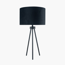 Load image into Gallery viewer, Houston Matt Black Table Lamp