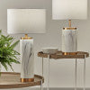 Load image into Gallery viewer, Carrara Marble Effect Table Lamp