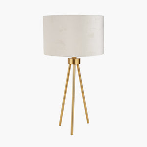 Houston Brushed Brass Table Lamp