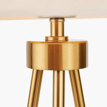 Load image into Gallery viewer, Houston Brushed Brass Table Lamp