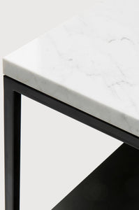 Stone Coffee Table - White Carrara