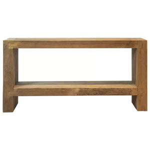 Console Table Natural Finish