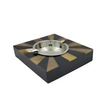 Load image into Gallery viewer, Square Ashtray - Natural Horn &amp; Resin