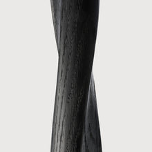 Load image into Gallery viewer, Torsion Round Dining Table - Oak Black