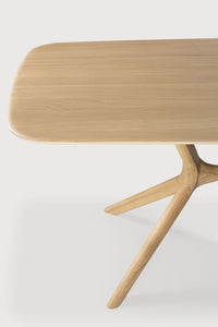 X Dining Table Oak 224 cm