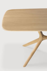 X Dining Table Oak 200 cm