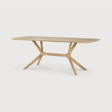 Load image into Gallery viewer, X Dining Table Oak 200 cm