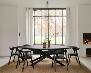 Oval Mikado Dining Table