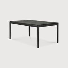 Load image into Gallery viewer, Oak Black Extendable Dining Table