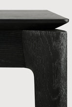 Load image into Gallery viewer, Oak Black Extendable Dining Table