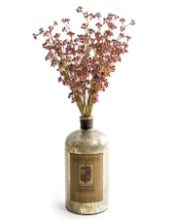 Load image into Gallery viewer, Antique Silver Glass Bottle - Extra Large