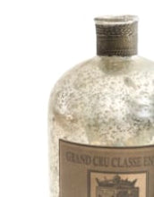 Load image into Gallery viewer, Antique Silver Glass Bottle - Large