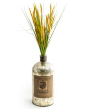 Load image into Gallery viewer, Antique Silver Glass Bottle - Large