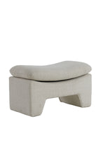 Load image into Gallery viewer, Beige Fabric Stool
