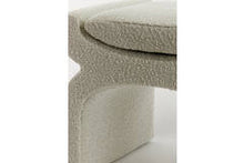 Load image into Gallery viewer, Boucle Stool - Light Beige