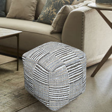 Load image into Gallery viewer, Hand Woven Pouffe