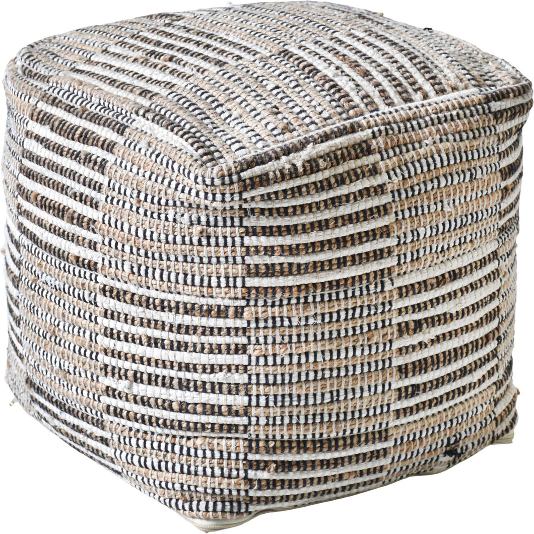 Hand Woven Pouffe