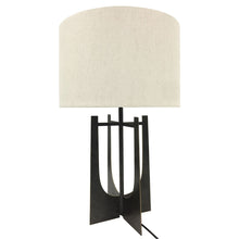 Load image into Gallery viewer, Table Lamp With Linen Shade