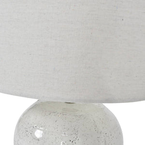Terracotta Glazed Table Lamp