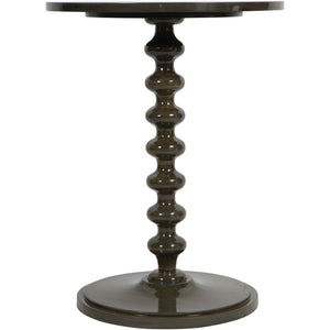 Lacquer Side Table Olive