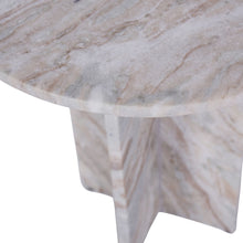 Load image into Gallery viewer, Cavallo Brown Marble Side Table