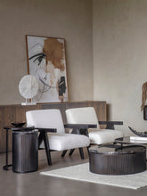 Load image into Gallery viewer, Belvedere Black Set of 2 Nesting Side Tables