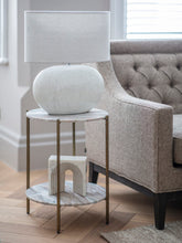 Load image into Gallery viewer, White Marble Decorative Sculpture