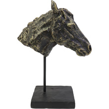 Load image into Gallery viewer, Bay Horse Head Sculpture