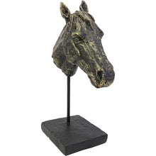 Load image into Gallery viewer, Bay Horse Head Sculpture