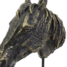 Load image into Gallery viewer, Bay Horse Head Sculpture