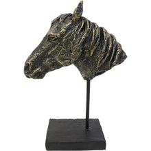 Load image into Gallery viewer, Bay Horse Head Sculpture