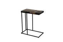 Load image into Gallery viewer, Side Table - Petrified Wood and Resin