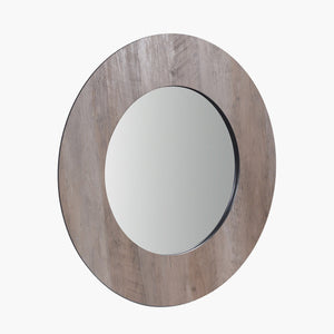 Brown Wood Mirror