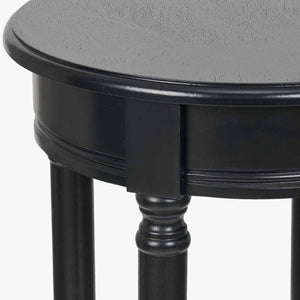 Heritage Black Accent Table